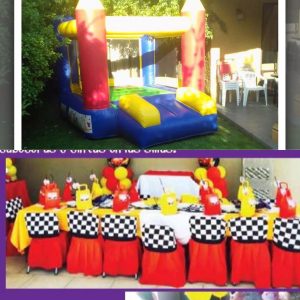 combo Inflable pequeño o mediano + 15 sillas