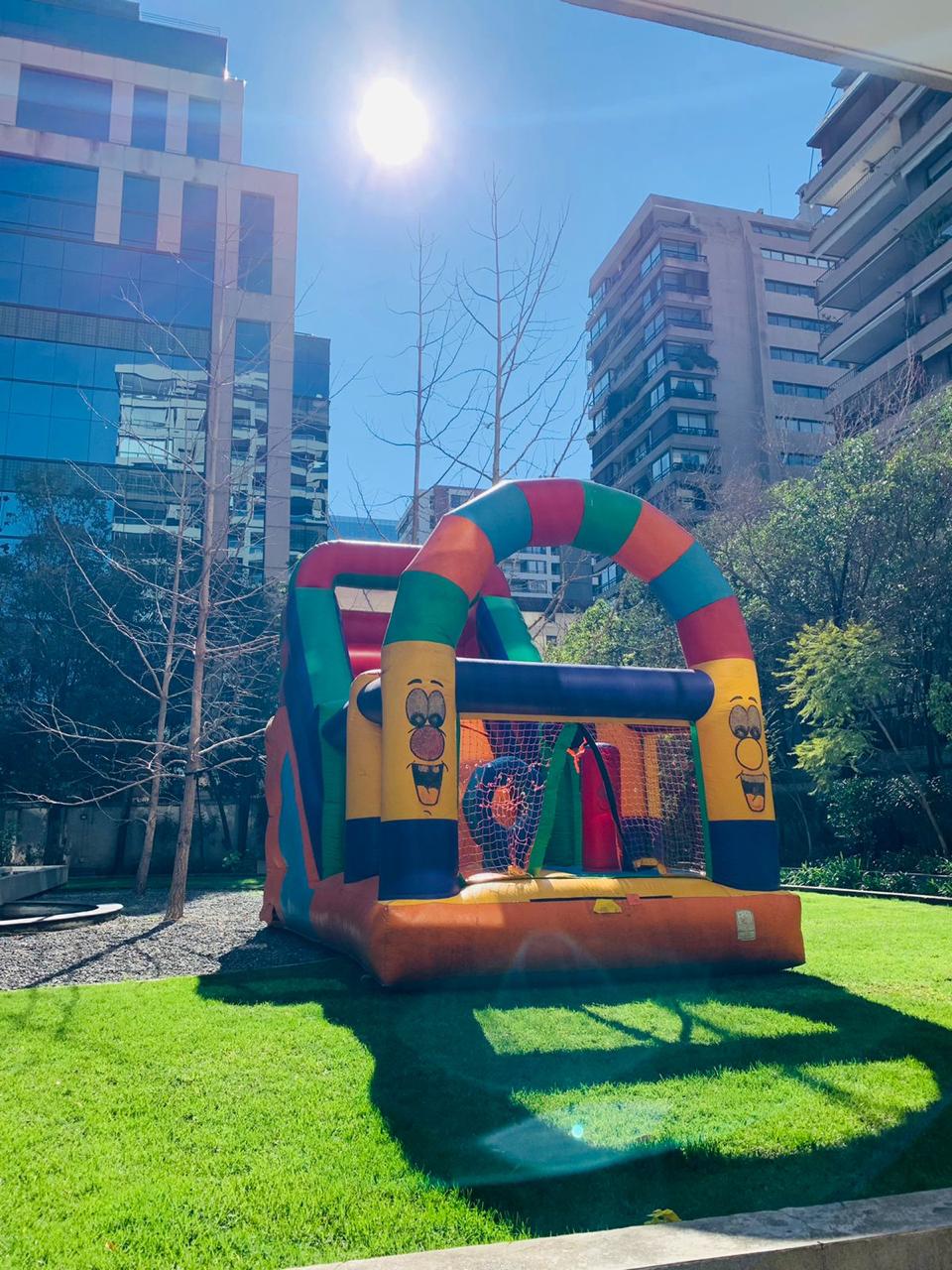 Juego inflable Tobogan arcos 2