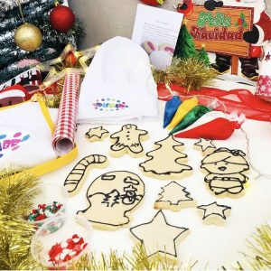Taller decoración galletas de NAVIDAD