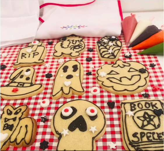 Taller decoración galletas de Halloween