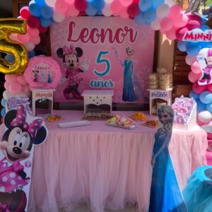 CANDY BAR PERSONALIZADO CON DULCES Y CAJITAS SNACK 10 NIÑOS
