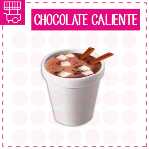 Carrito de CHOCOLATE caliente 60 vasos