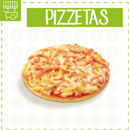 Carrito de 30 pizzetas 16cms