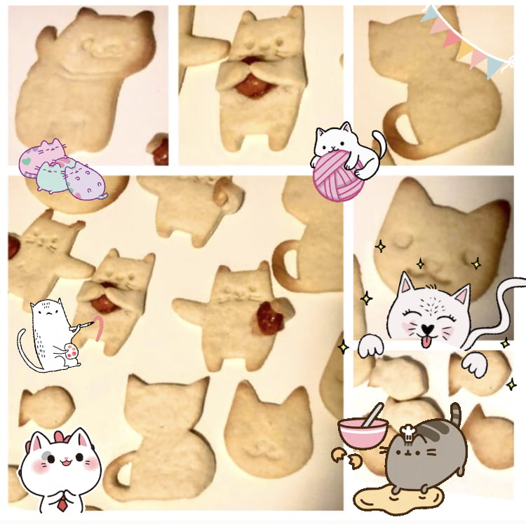 Kit decoración de Galletas GATITOS