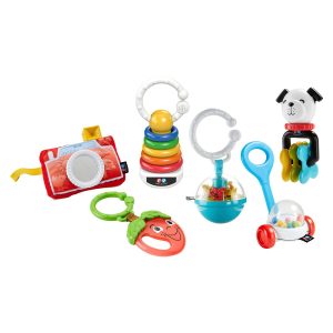 Kit regalo sonajas y mordedores clásico fisher price