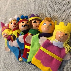 títeres para dedos 6 personajes