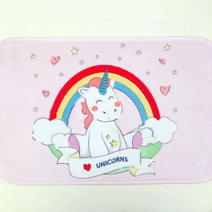 alfombra unicornio 58x38 cms