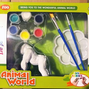 kit para pintar animal world Gorila