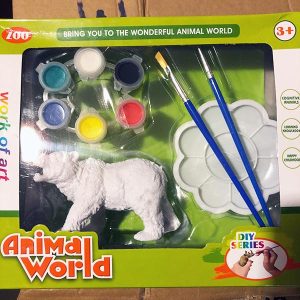 kit para pintar animal world Oso