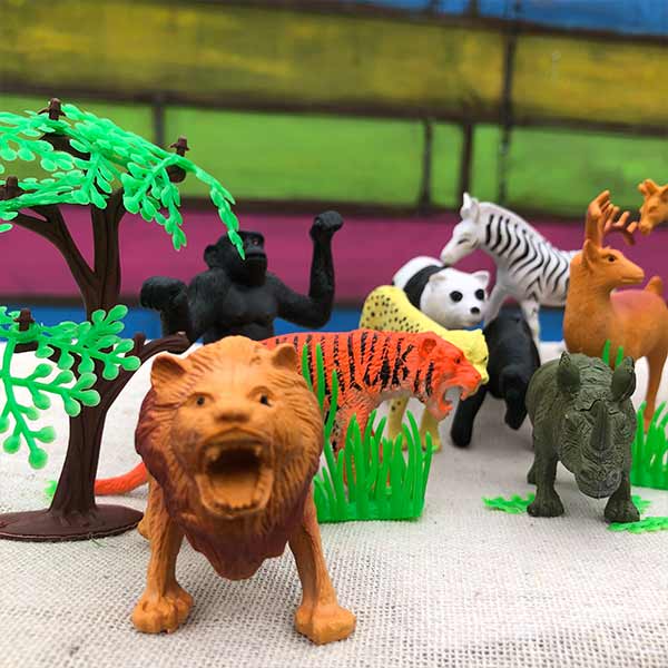 Set animales de la selva