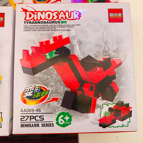 Colección dinosaurios tipo lego - Imagen 4
