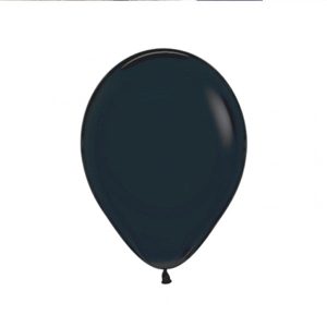 globos negros n9 x 50u
