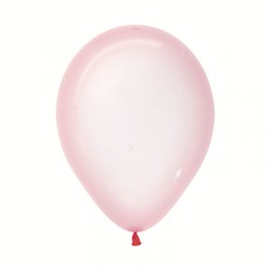 globos r12 cristal pastel rosado 309 sempertex