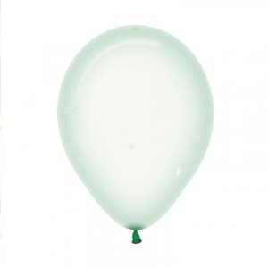 globos verde pastel cristal 331 sempertex r12