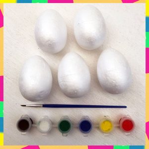 Huevitos de pascua para pintar
