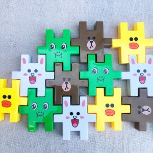 Jenga encajes de habilidad 16pcs
