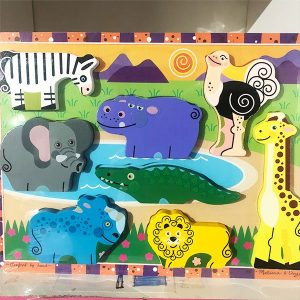 encajes animales de la sabana