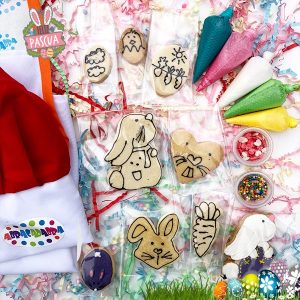 Kit decoración Galletas conejos de pascua clásico
