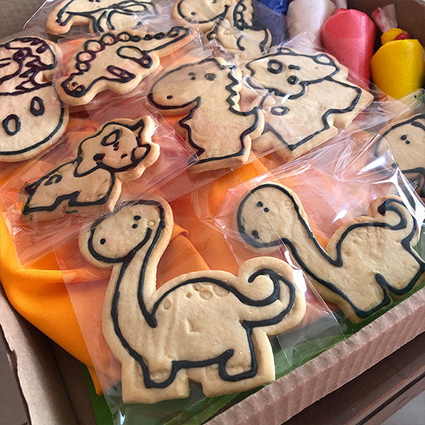 Kit decoración de Galletas de Dinosaurios adorables - Imagen 3