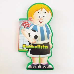 mini libro de goma eva quiero ser futbolista
