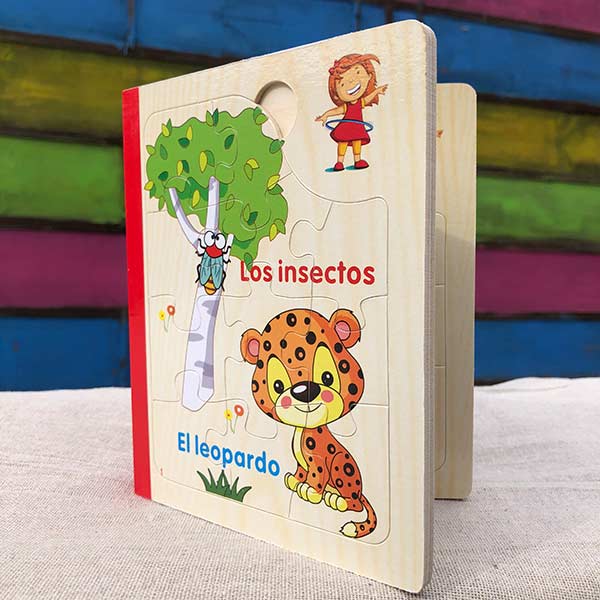 Libro 6 rompecabezas de madera 2 - Imagen 2