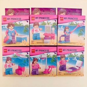 colección 6 my princess tipo lego