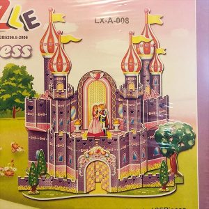 Puzzle 3D castillo princesa
