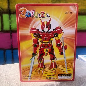 Puzzle 3D robot manga