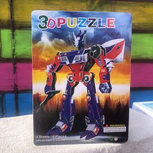 Puzzle 3D robot