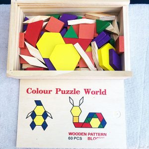 Figuras geométricas de madera