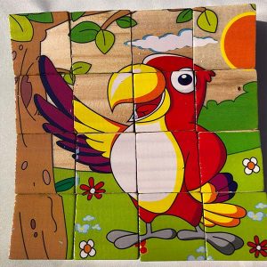 puzzle 3D madera loro 6 en 1