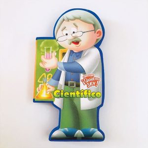 mini libro de goma eva quiero ser científico