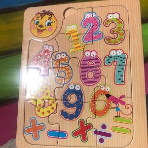 mini rompecabezas números