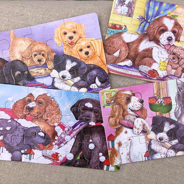 Rompecabezas perritos