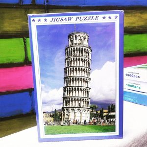 rompecabezas 1000 piezas torre de pisa
