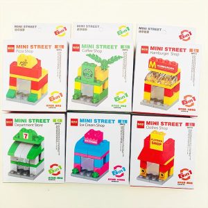 colección tiendas mini street tipo lego